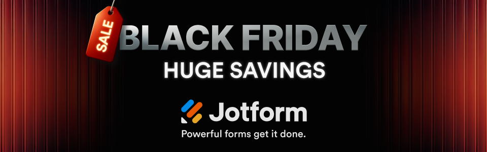 Jotform Black Friday Sales